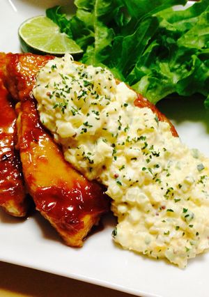 カジキマグロの照り焼き タルタルソース-レシピのメイン写真