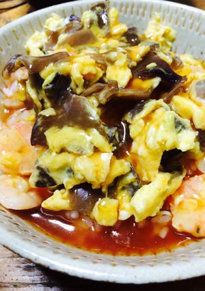 生木耳の甘酢あんかけ-レシピのメイン写真