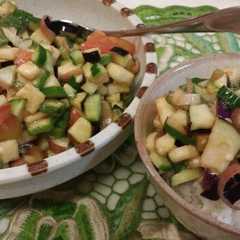 รูปของ 簡単☆たっぷり野菜のトロネバ混ぜご飯