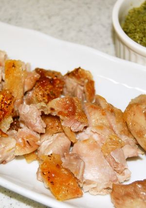 鶏肉のバジルペースト添え-レシピのメイン写真