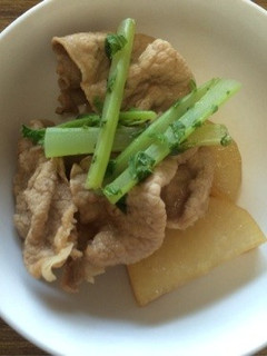 豚肉と大根の煮物-レシピのメイン写真