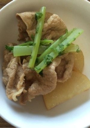 豚肉と大根の煮物-レシピのメイン写真