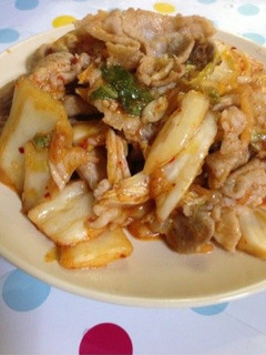 胡麻油香る豚キム*韓国のりでまいて…♪-レシピのメイン写真
