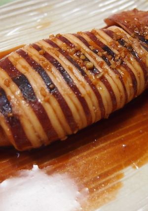 香りのソルトで屋台風イカの丸焼き♡-レシピのメイン写真