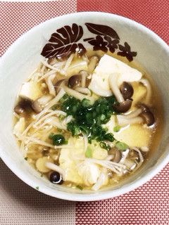 生姜であったか◎豆腐きのこあんかけ-レシピのメイン写真
