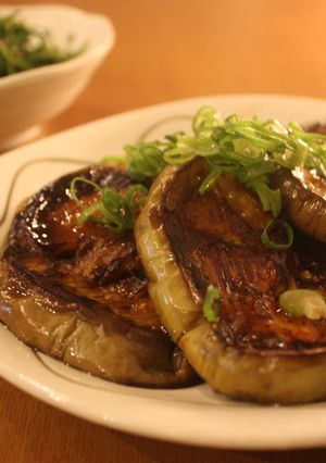 焼き肉のたれで簡単！【賀茂なすステーキ】-レシピのメイン写真