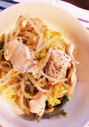 鶏ムネ肉と中華そばの塩レモン蒸し-レシピのメイン写真