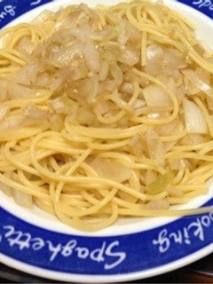 玉ねぎ和風パスタ-レシピのメイン写真