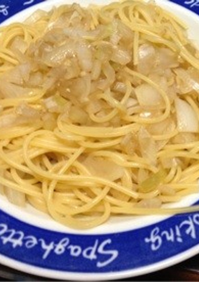玉ねぎ和風パスタ-レシピのメイン写真