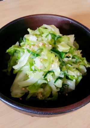 キャベツが美味しい！もみもみ浅漬け-レシピのメイン写真