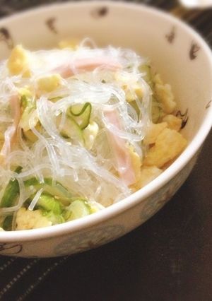 よ〜く冷やして♡さっぱり春雨サラダ♡-レシピのメイン写真