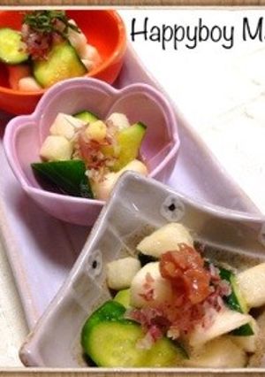 切るだけ◎胡瓜と長芋の3種みょうがポン酢-レシピのメイン写真