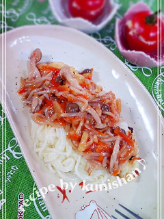焼きソーメンのあんかけ♪-レシピのメイン写真