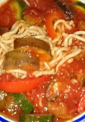 ラタトゥイユ風イタリアンスパゲティ-レシピのメイン写真