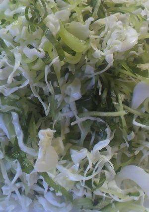 モリモリな千切り山盛り野菜-レシピのメイン写真