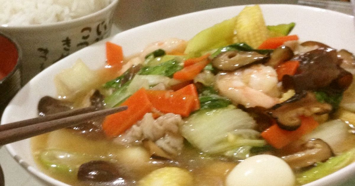 八宝菜 by Tonochin 【クックパッド】 簡単おいしいみんなのレシピが