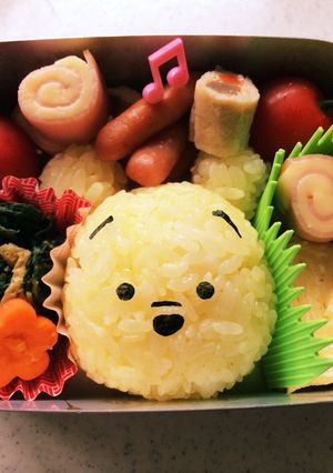 ツムツムキャラ弁☆プーさん-レシピのメイン写真