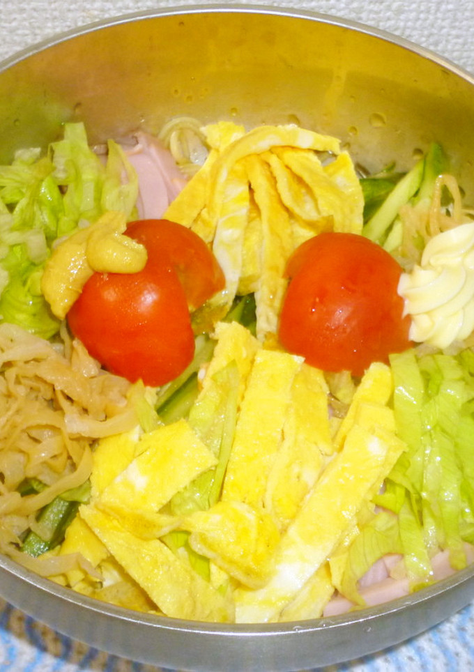パパの特製だれの冷やし中華②-レシピのメイン写真