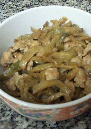 ザーサイと豚肉の炒め物（常備食）-レシピのメイン写真