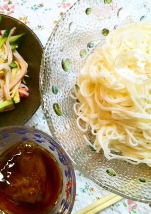 簡単!アレンジそうめん♪-レシピのメイン写真