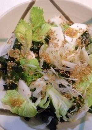 カブ胡麻サラダ~焼肉屋風ドレッシング~-レシピのメイン写真