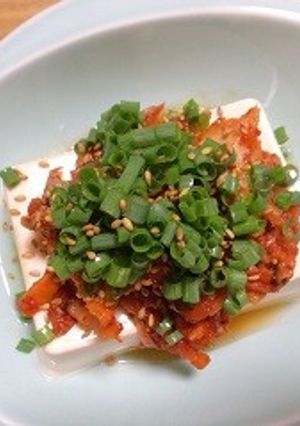 胡麻キムチ豆腐-レシピのメイン写真