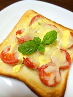 簡単☆ミニトマトのチーズトースト-レシピのメイン写真