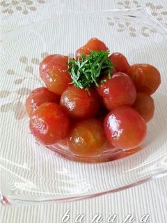 白だしと寿司酢deミニトマトのマリネ-レシピのメイン写真