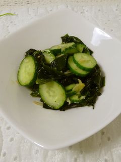☆レモン塩deさっぱり酢の物☆-レシピのメイン写真