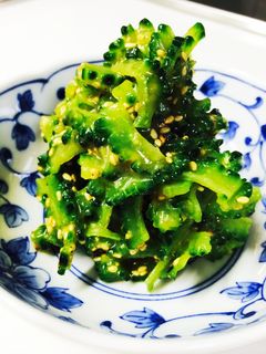 ゴーヤの胡麻味噌和え-レシピのメイン写真