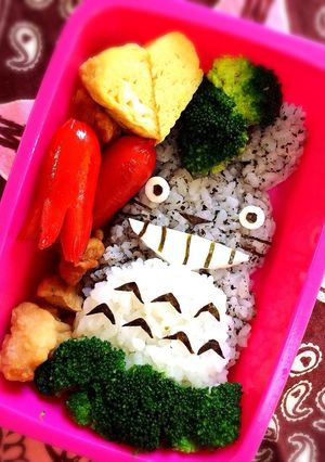 トトロキャラ弁★-レシピのメイン写真