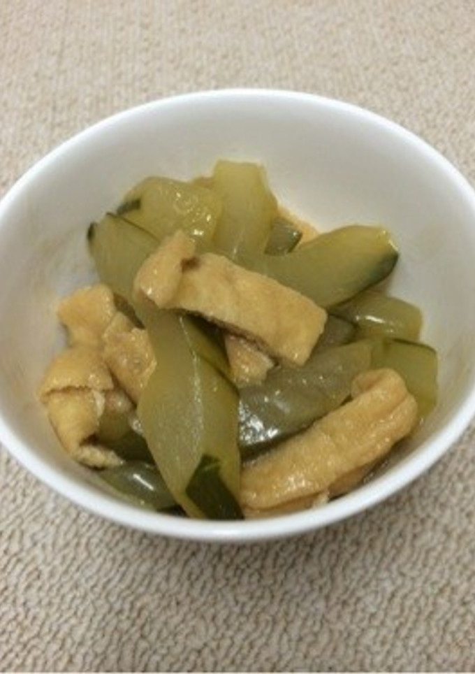 でっかいきゅうりの煮物-レシピのメイン写真