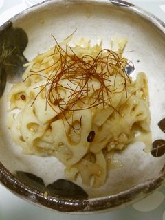 れんこんのきんぴら-レシピのメイン写真