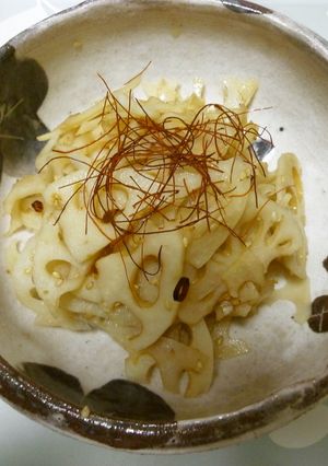 れんこんのきんぴら-レシピのメイン写真