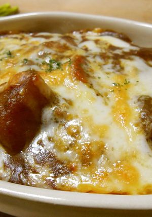 カレーちょっと余ったら☆焼きカレー-レシピのメイン写真