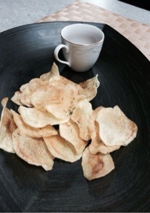 簡単！揚げたてポテトチップス♪-レシピのメイン写真