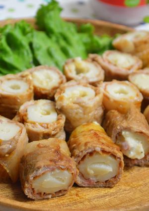 竹輪のボリューム巻き焼き♪-レシピのメイン写真