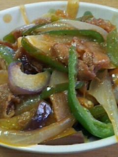 簡単に!豚肉と野菜のケチャップ炒め-レシピのメイン写真