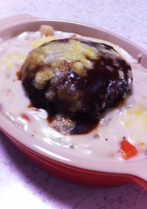 ファミコレでハンバーグドリア-レシピのメイン写真