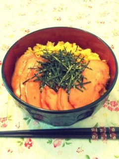 ファミコレで☆スピード鶏の蒲焼二色丼-レシピのメイン写真