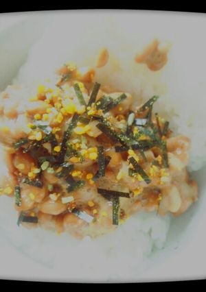 納豆とふりかけ-レシピのメイン写真