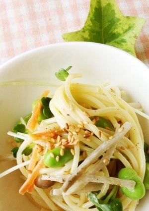 繊維たっぷり和風サラダ風冷製パスタ✿-レシピのメイン写真