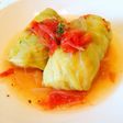 トマトスープのロールキャベツ