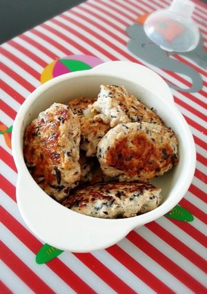 離乳食完了期♪ひじきのハンバーグ♪-レシピのメイン写真