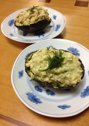 アボカドボート-レシピのメイン写真