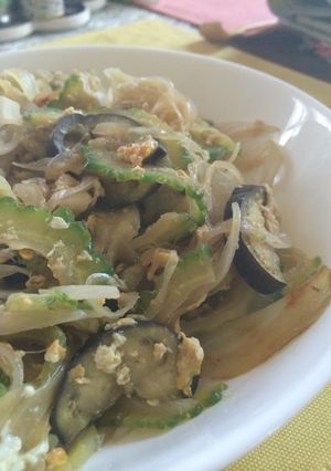 ゴーヤチャンプルー風?炒め物-レシピのメイン写真