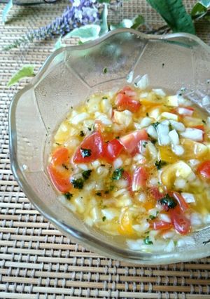 オムレツ魚料理に☆簡単サルサソース★-レシピのメイン写真