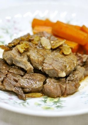 楽ワザ◎ビーフステーキのシンプルな焼き方-レシピのメイン写真