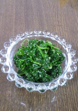 パセリのゴマ和え-レシピのメイン写真