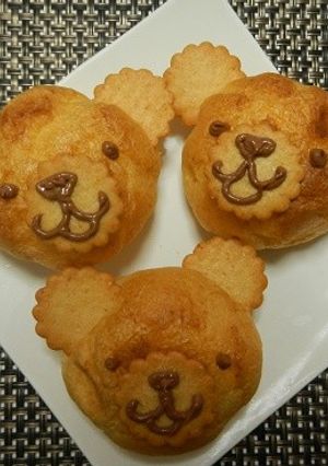 くまさんシューアイス-レシピのメイン写真